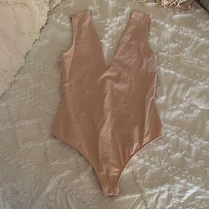Free People Pink Bodysuit